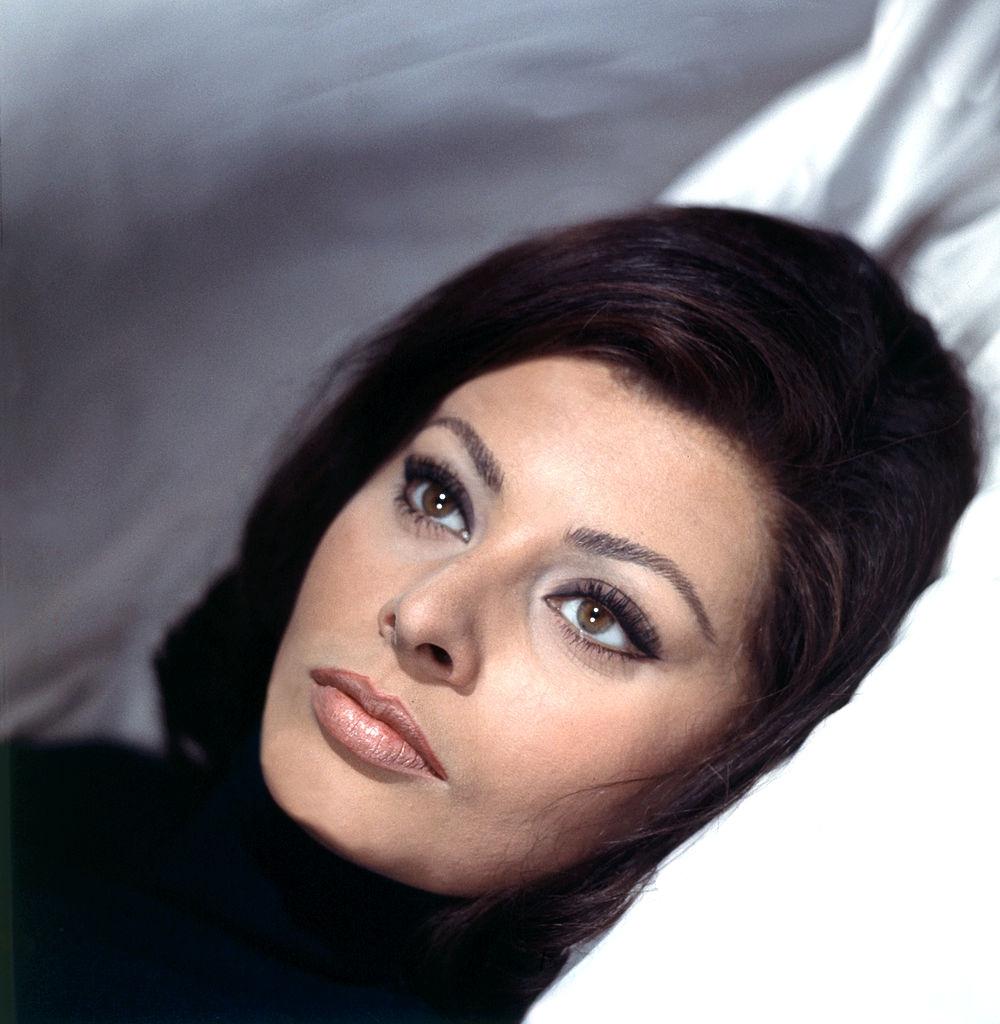 Retrato de Sophia Loren. Italia, 1950. (Foto por Giorgio Lotti. Vía Getty Images)